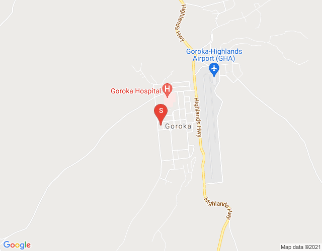 Map of Allotment 7 Luve Lave Arcade, Goroka town Section 3, Goroka, Eastern Highlands