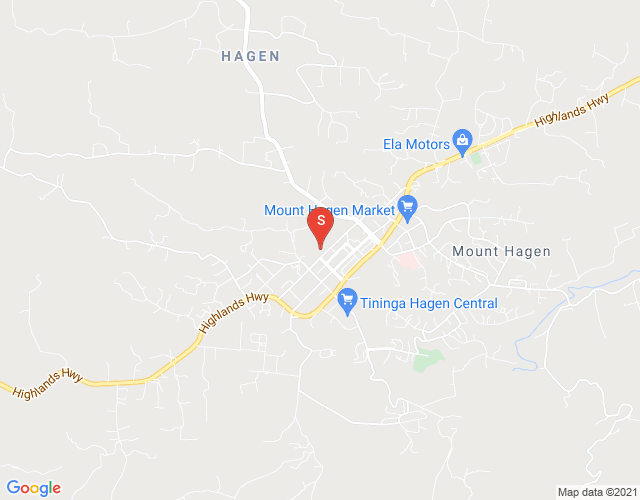 Map of Centre /1 Manda Road Hagen Central Commercial, Mount Hagen, Western Highlands