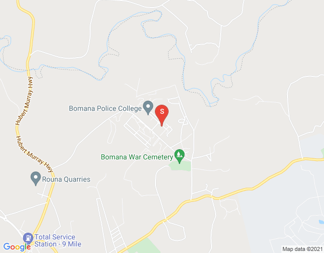 Map of Bomana, Port Moresby, NCD