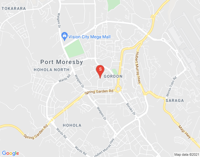 Map of Town, Port Moresby, NCD