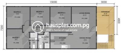 4 Bed, 2 Bath House for Sale in Tuhava Town | Hausples.com.pg