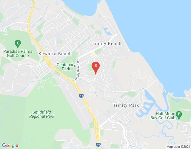 Map of 1/21 Manus Street, Trinity Beach, Cairns & District, 4879, QLD