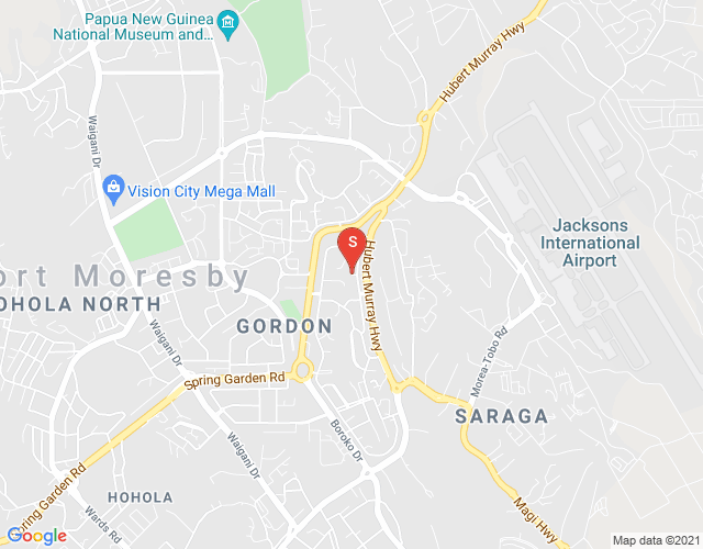 Map of 1 Henao Drive, Gordons, Port Moresby, NCD