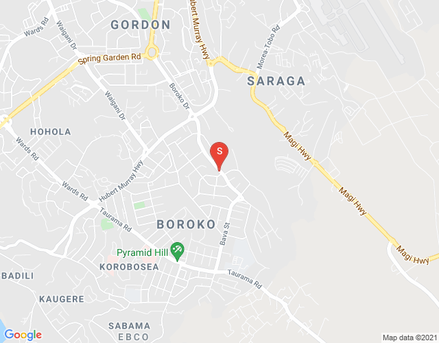 Map of Boroko East, Port Moresby, NCD