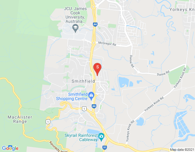 Map of Smithfield, Cairns & District, 4878, QLD
