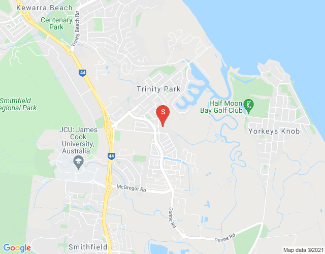 Map of 8 Kaban Grove, Trinity Park, Cairns & District, 4879, QLD