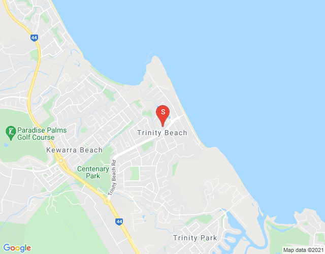 Map of 221/2 Keem Street, TRINITY BEACH, Cairns & District, 4879, QLD