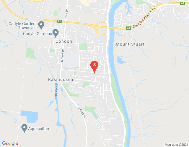 Map of 40 Gollogly Lane, RASMUSSEN, Townsville & District, 4815, QLD