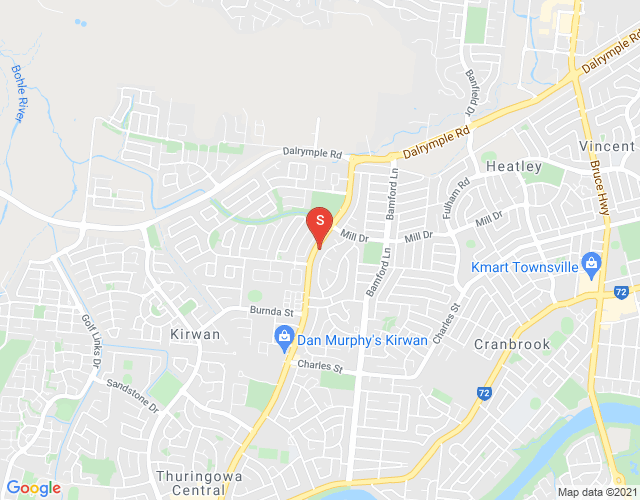 Map of 199 Thuringowa Drive, KIRWAN, Townsville & District, 4817, QLD