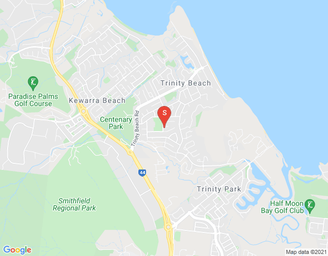 Map of 9 Kieta Close, Trinity Beach, Cairns & District, 4879, QLD