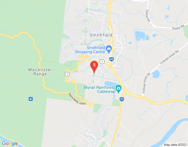 Map of 7 Rossmann Road, Smithfield, Cairns & District, 4878, QLD