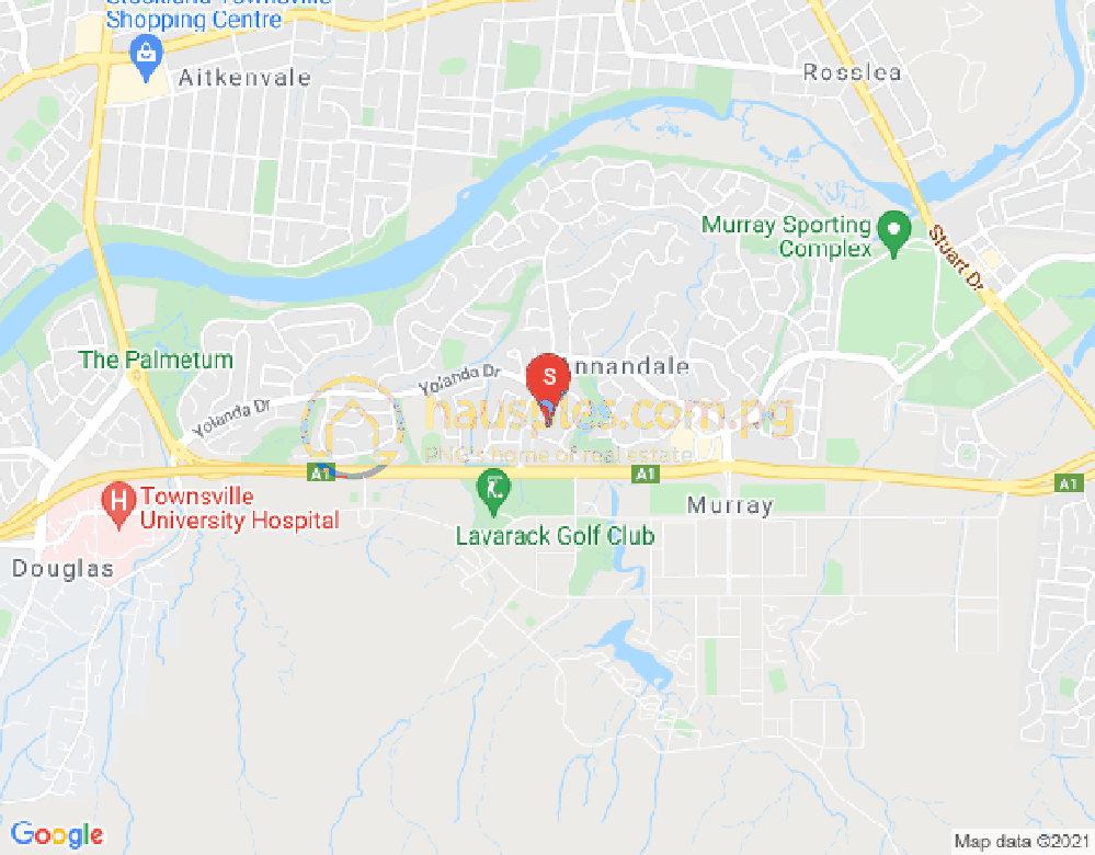 Map of 13 Gledhill Court, ANNANDALE, Townsville & District, 4814, QLD