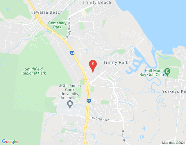 Map of 10 Iridescent Drive, TRINITY PARK, Cairns & District, 4879, QLD