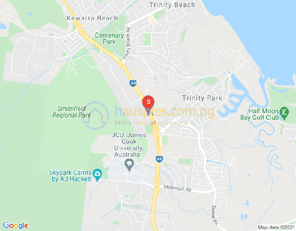 Map of 116b Panguna Street, TRINITY BEACH, Cairns & District, 4879, QLD