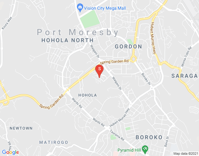 Map of Garden Hills, Port Moresby, NCD
