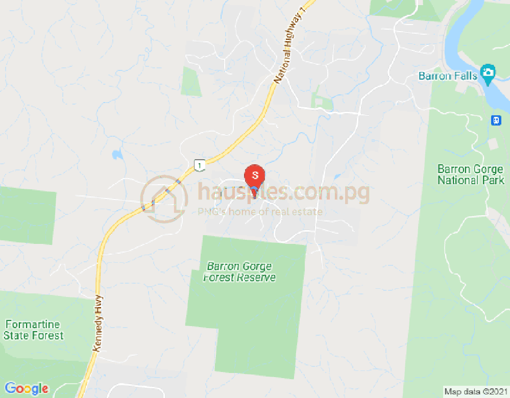 Map of 27 Williamson Drive, KURANDA, Far North Queensland, 4881, QLD