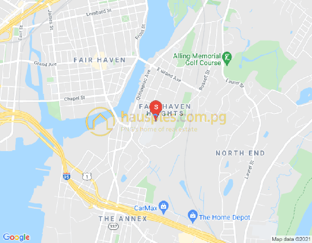 Map of Town, Port Moresby, NCD