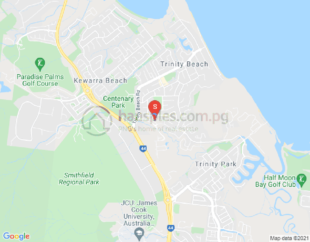 Map of 21 Quarterdeck Street, TRINITY BEACH, Cairns & District, 4879, QLD