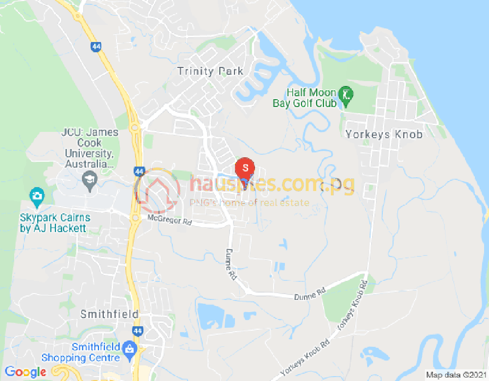 Map of Smithfield, Cairns & District, 4878, QLD