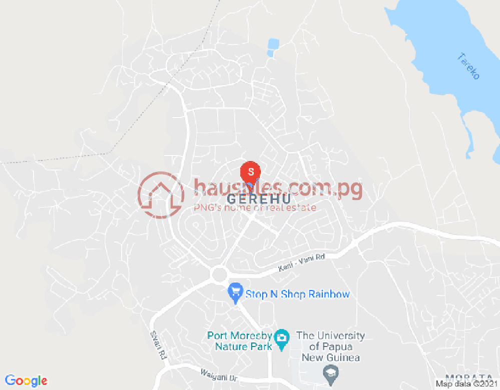 Map of Gerehu, Port Moresby, NCD