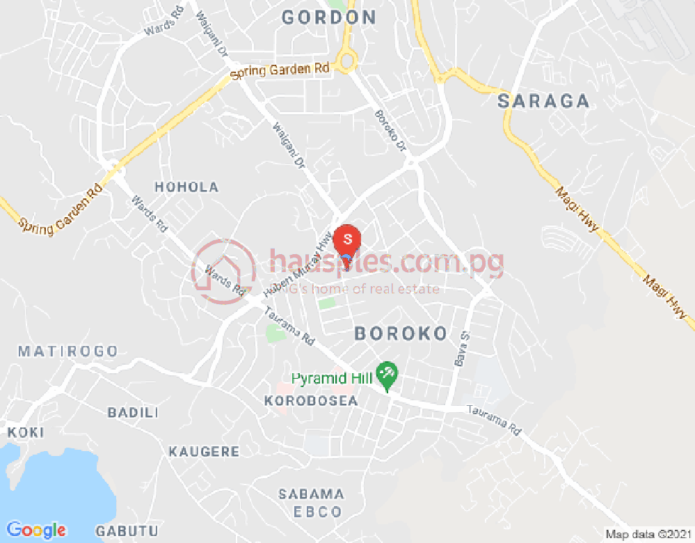 Map of Boroko, Port Moresby, NCD