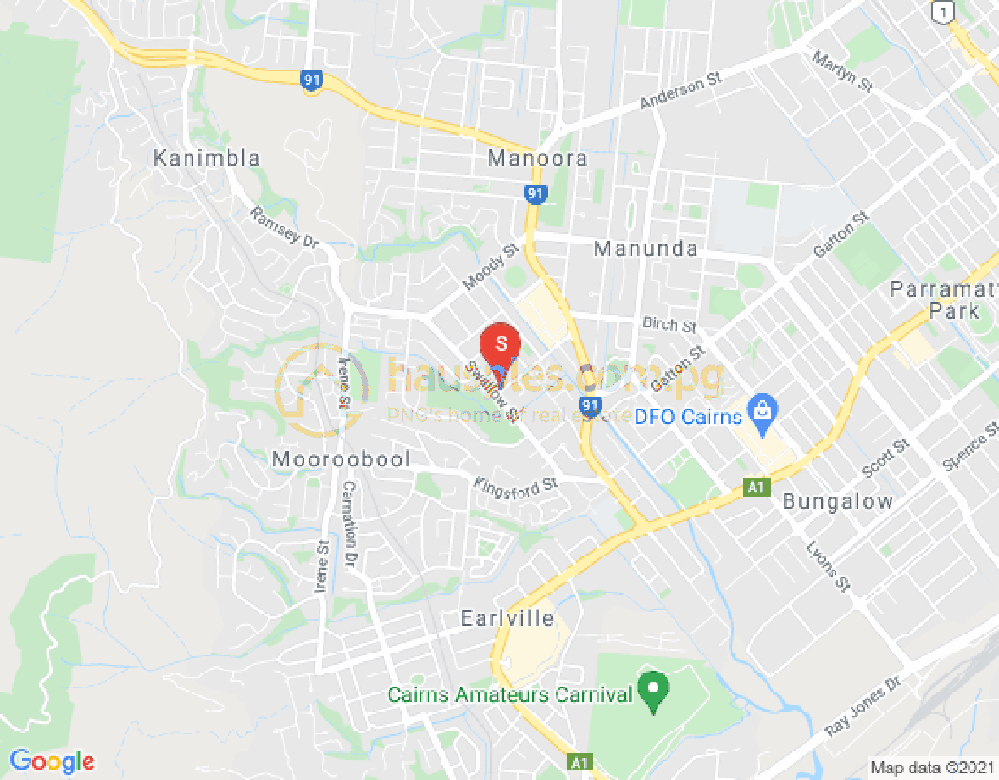Map of 96-98 Swallow Street, MOOROOBOOL, Cairns & District, 4870, QLD