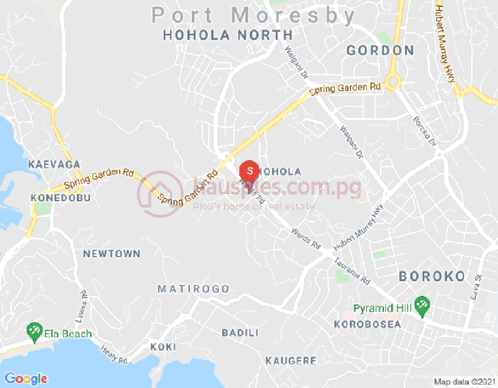 Map of Boroko, Port Moresby, NCD
