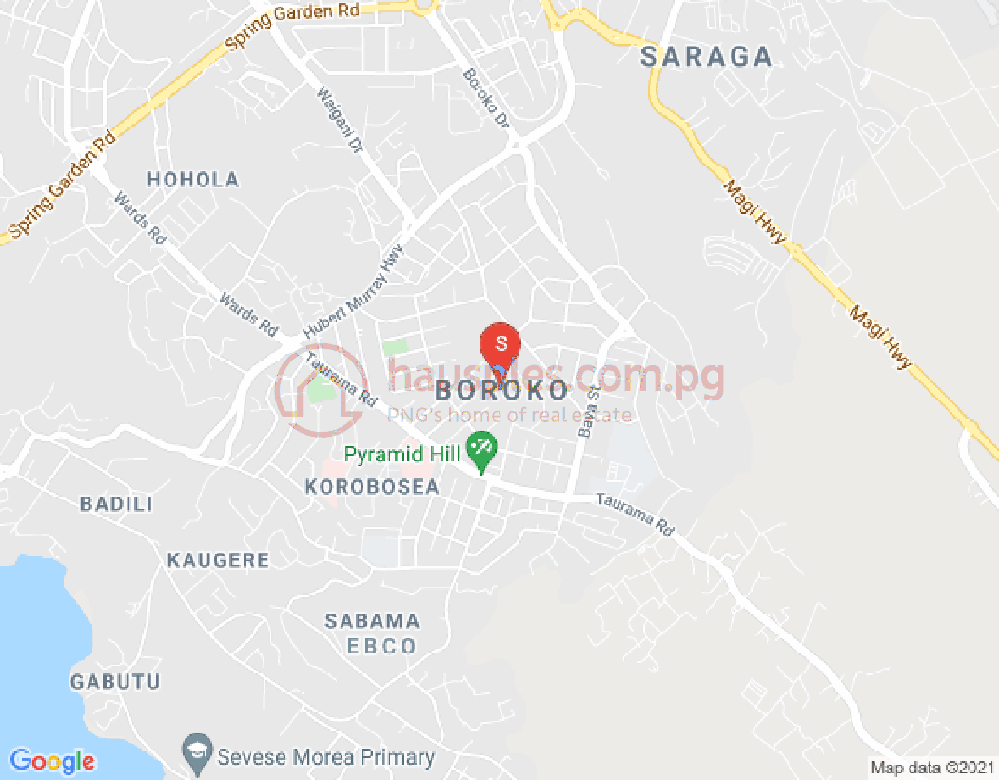 Map of Laurabada, Boroko, Port Moresby, NCD