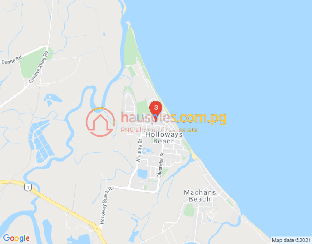 Map of 17 Bamboo Street, Holloways Beach, Cairns & District, 4878, QLD