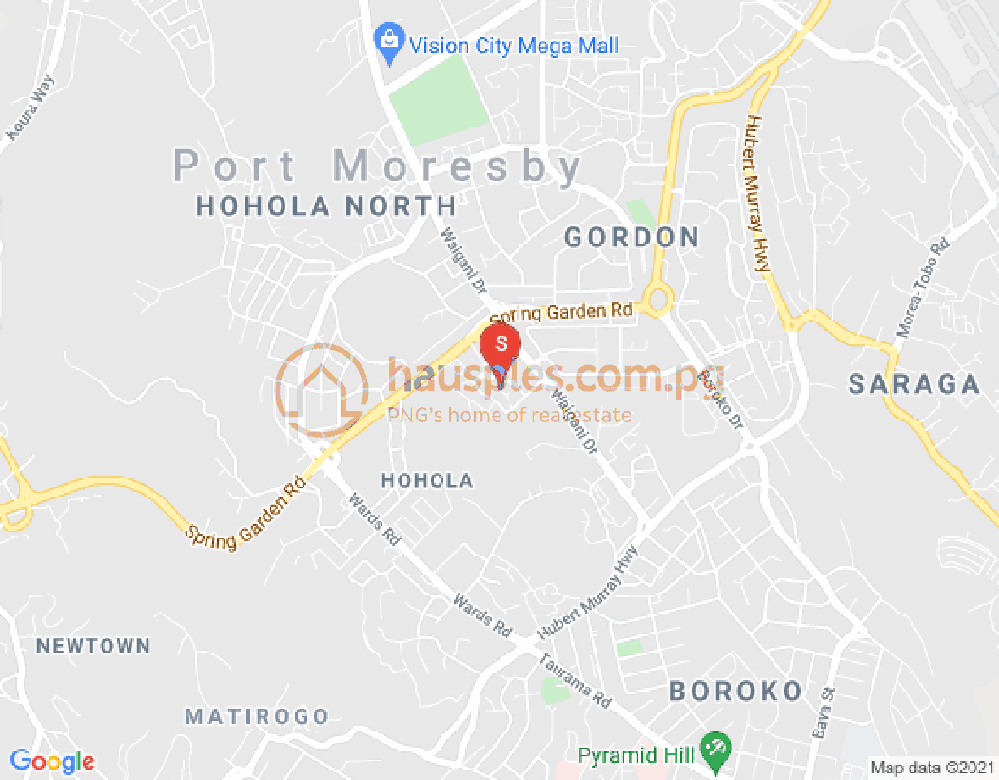 Map of 10 *Maniota Street*, Garden Hills, Port Moresby, NCD