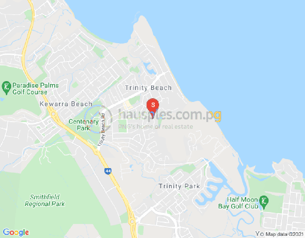 Map of 4/7 Tari Place, TRINITY BEACH, Cairns & District, 4879, QLD