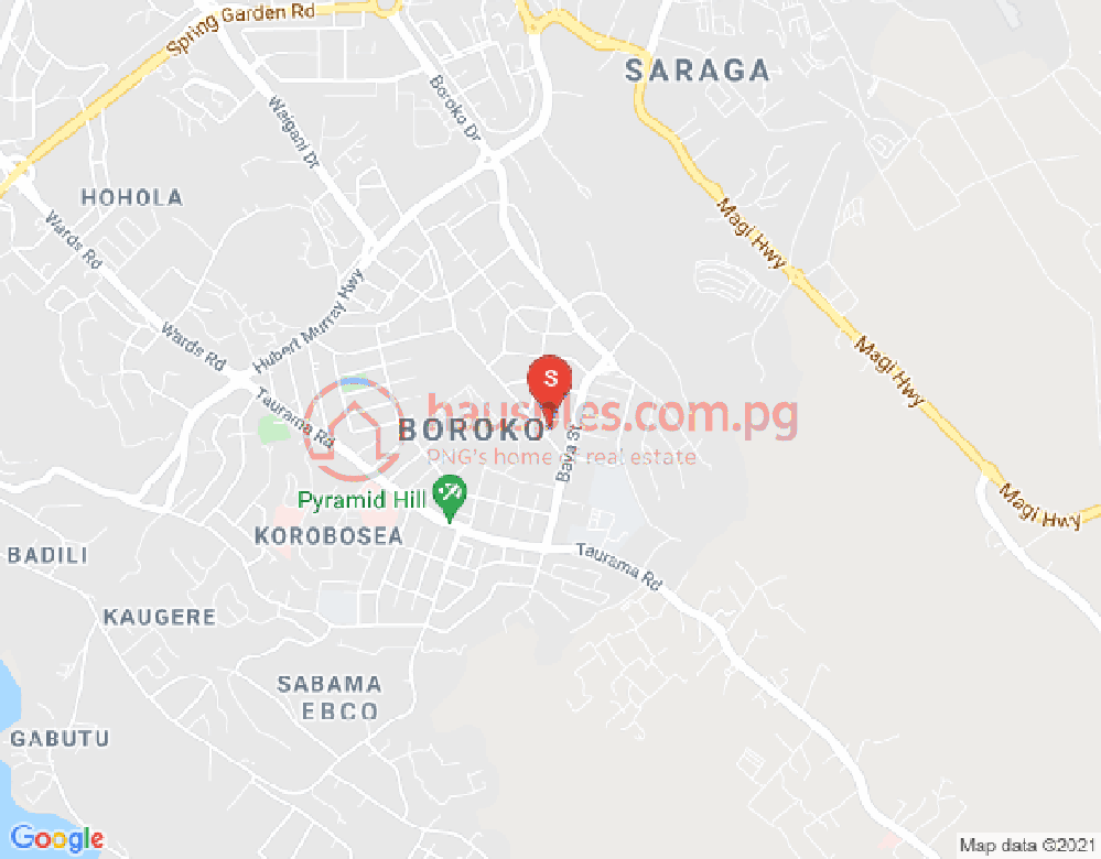 Map of Boroko, Port Moresby, NCD