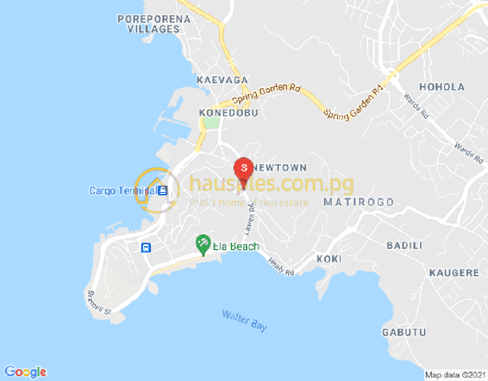 Map of Waigani, Port Moresby, NCD