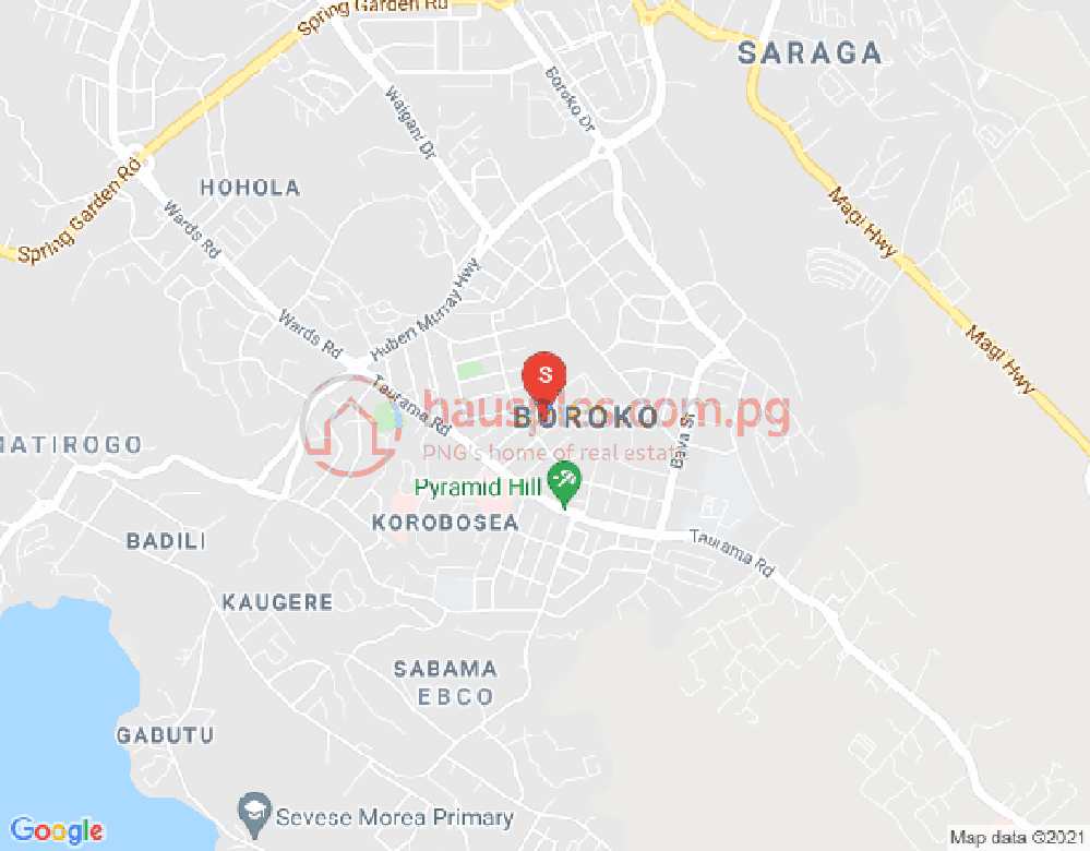 Map of Tara Place 3, Boroko, Port Moresby, NCD