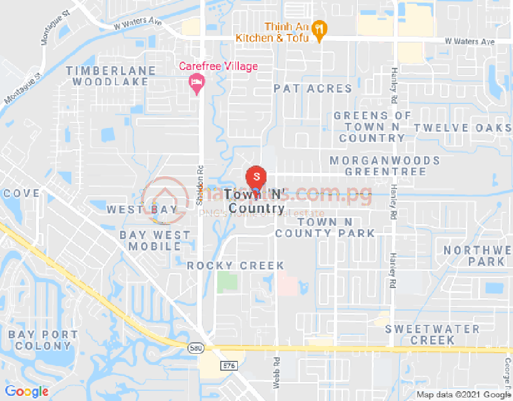 Map of Airvos Town Apartments