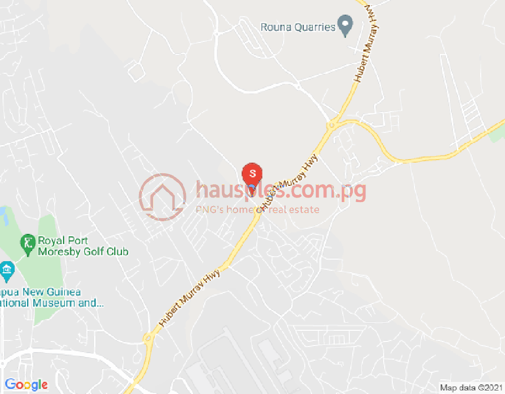 Map of 8 mile, Port Moresby, NCD