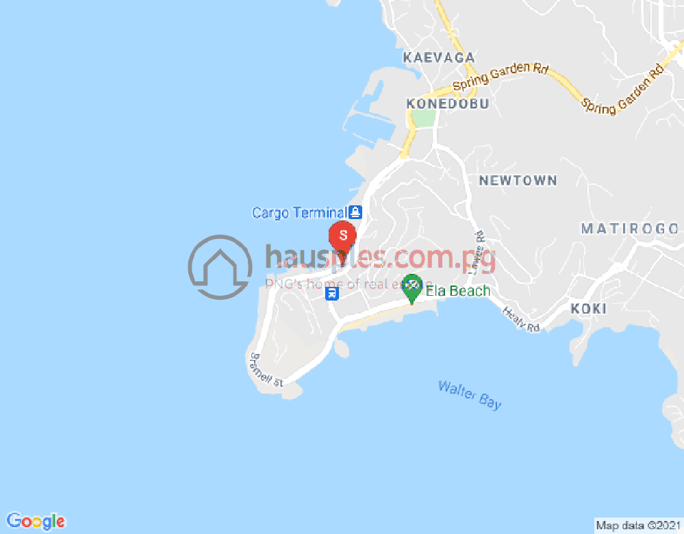 Map of 8 mile, Port Moresby, NCD
