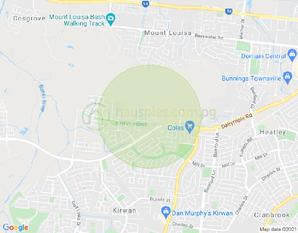 Map of 41  Zoe Court, MOUNT LOUISA, Townsville & District, 4814, QLD