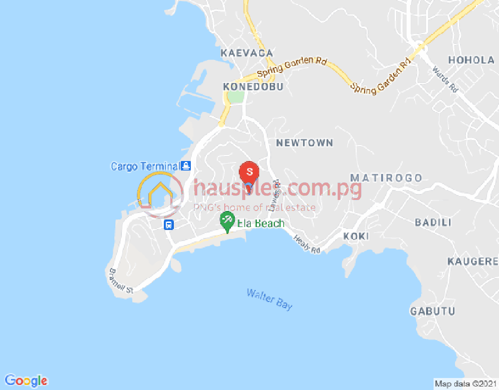 Map of 25 Daugo Drive, Touaguba Hill, Port Moresby, NCD