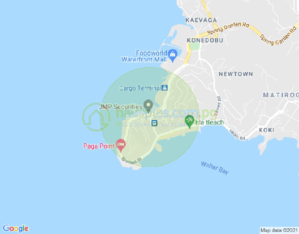 Map of 8 - 802 Stanley Esplanade, Champion Parade, Musgrave Street Level, Town, Port Moresby, NCD