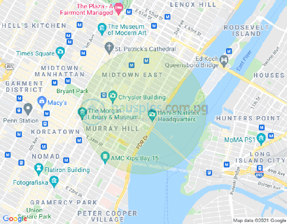 Map of Crowne Plaza Residences