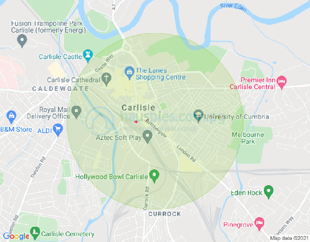 Map of Crowne Plaza Residences