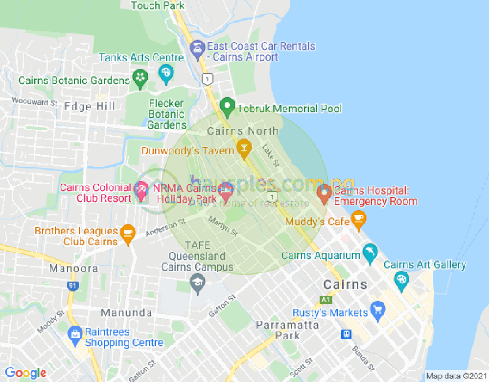 Map of 6/56 Cairns Street, CAIRNS NORTH, Cairns & District, 4870, QLD