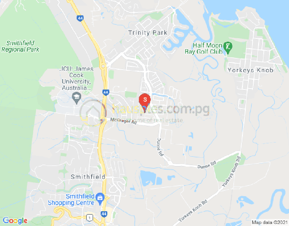 Map of 16 Munburra Parade, Smithfield, Cairns & District, 4878, QLD