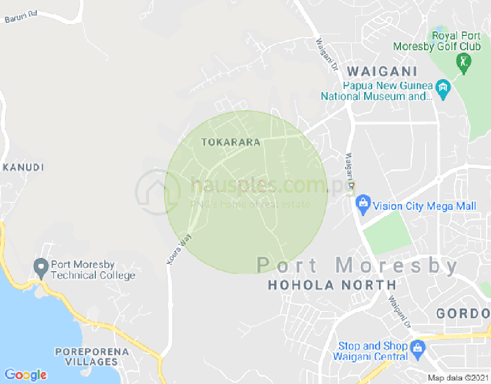 Map of Section 710 Lot 03 Dikagari, Tokarara, Port Moresby, NCD