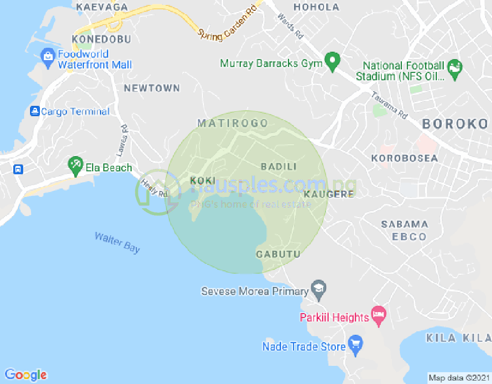 Map of 00 Ogoa, Town, Port Moresby, NCD