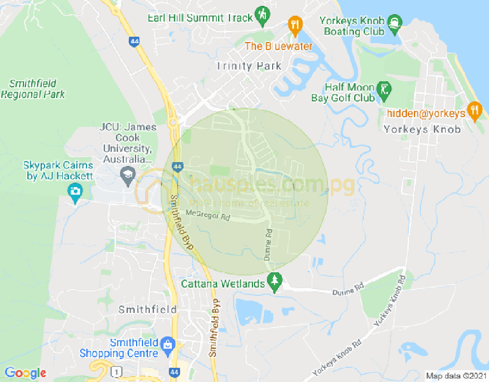 Map of 5 Marrabah Avenue, SMITHFIELD, Cairns & District, 4878, QLD