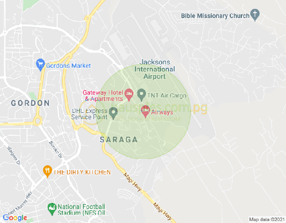 Map of Airways Residences - Mid Range Villas