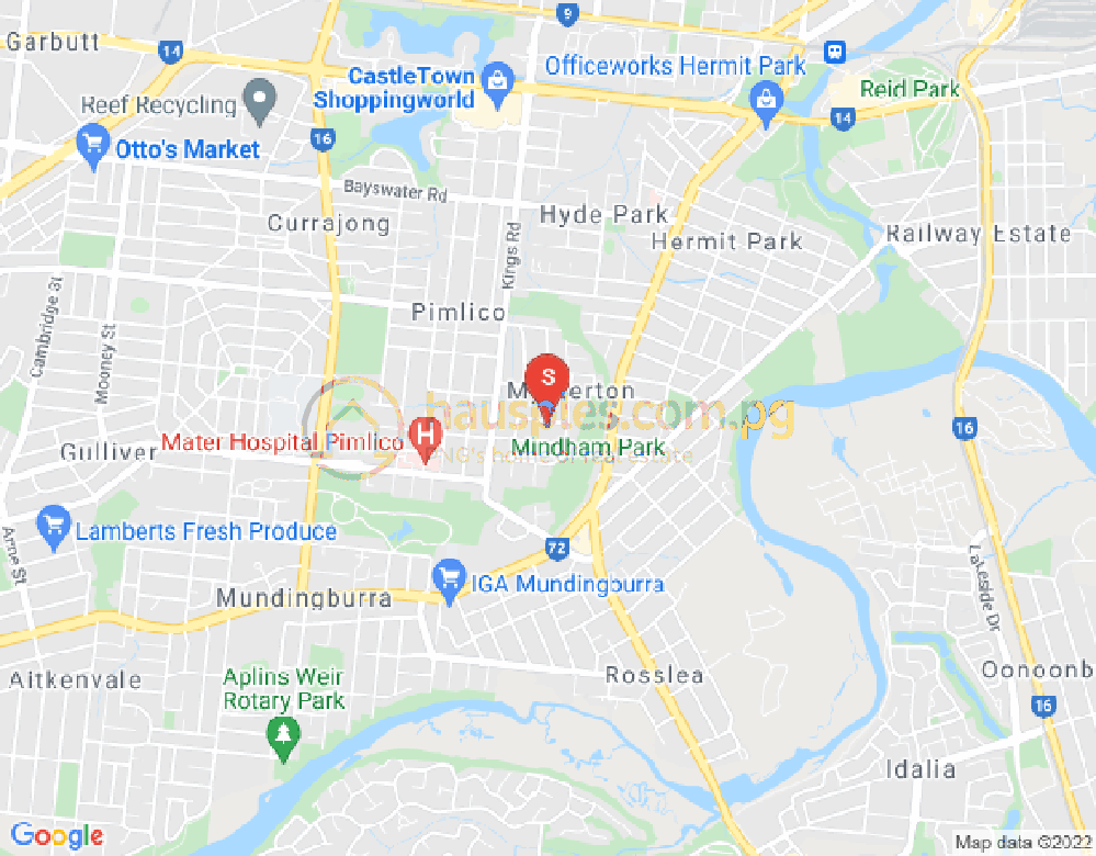Map of Edge Hill, Cairns & District, 4870, QLD