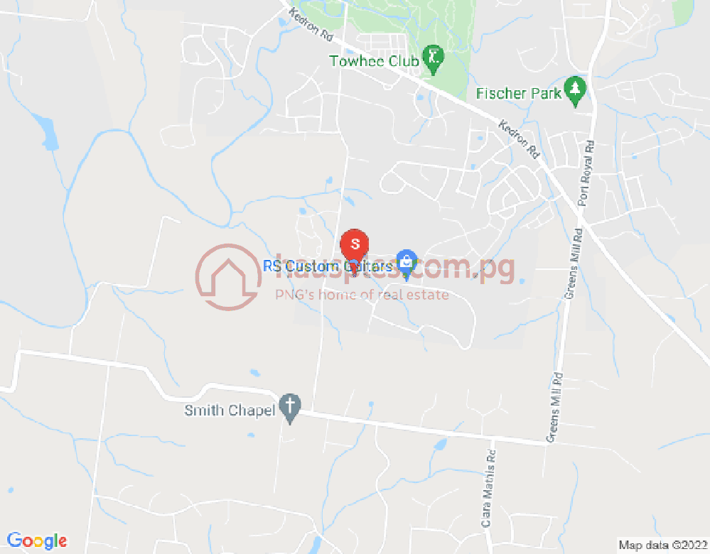 Map of Aon Haus MacGregor Street, Town, Port Moresby, NCD